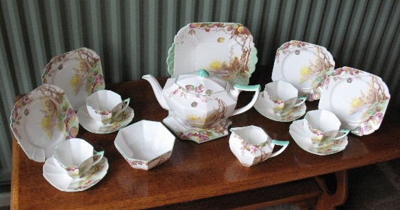 Queen Anne Tea set